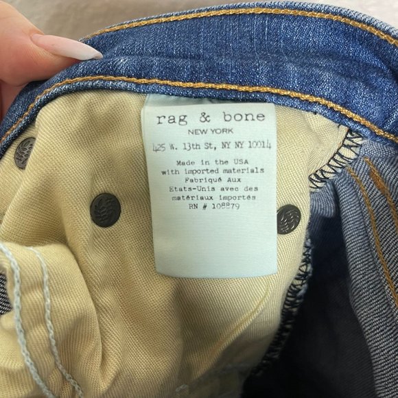 rag & bone The Dre Women's Jeans Size 25 - Picture 9 of 11